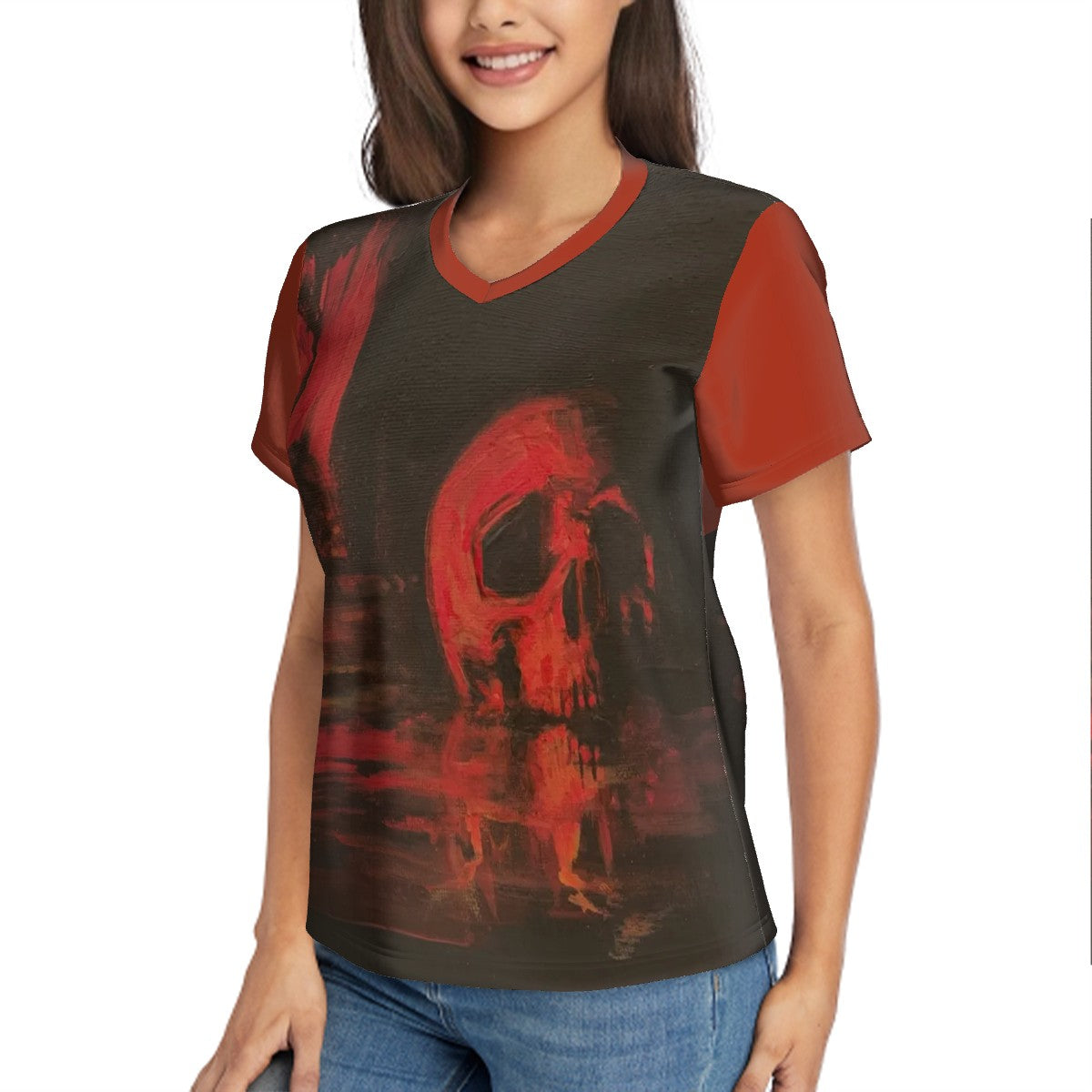 Spin Sacrifice Women's V-neck Tee