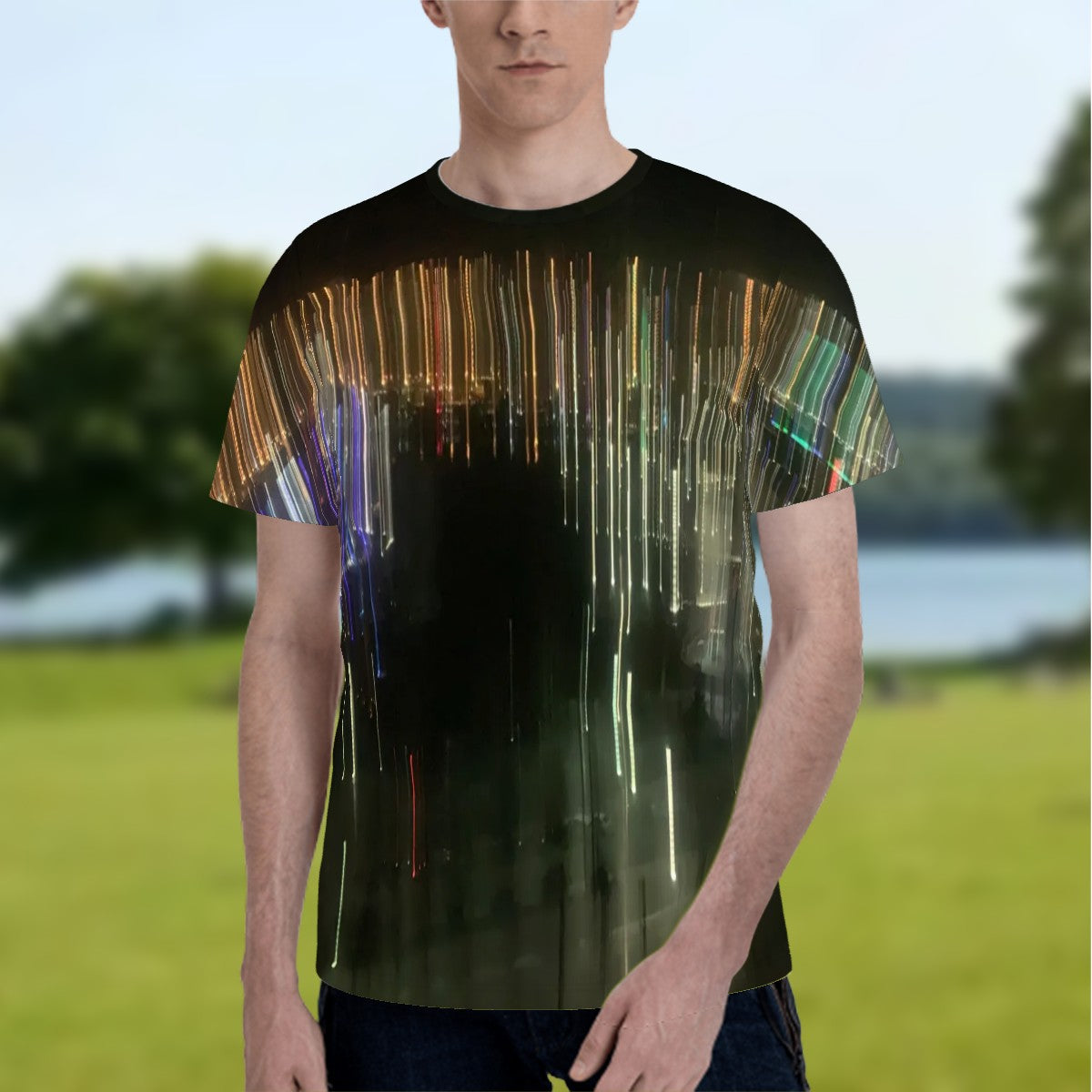 Urban Blur Crew Neck T-Shirt