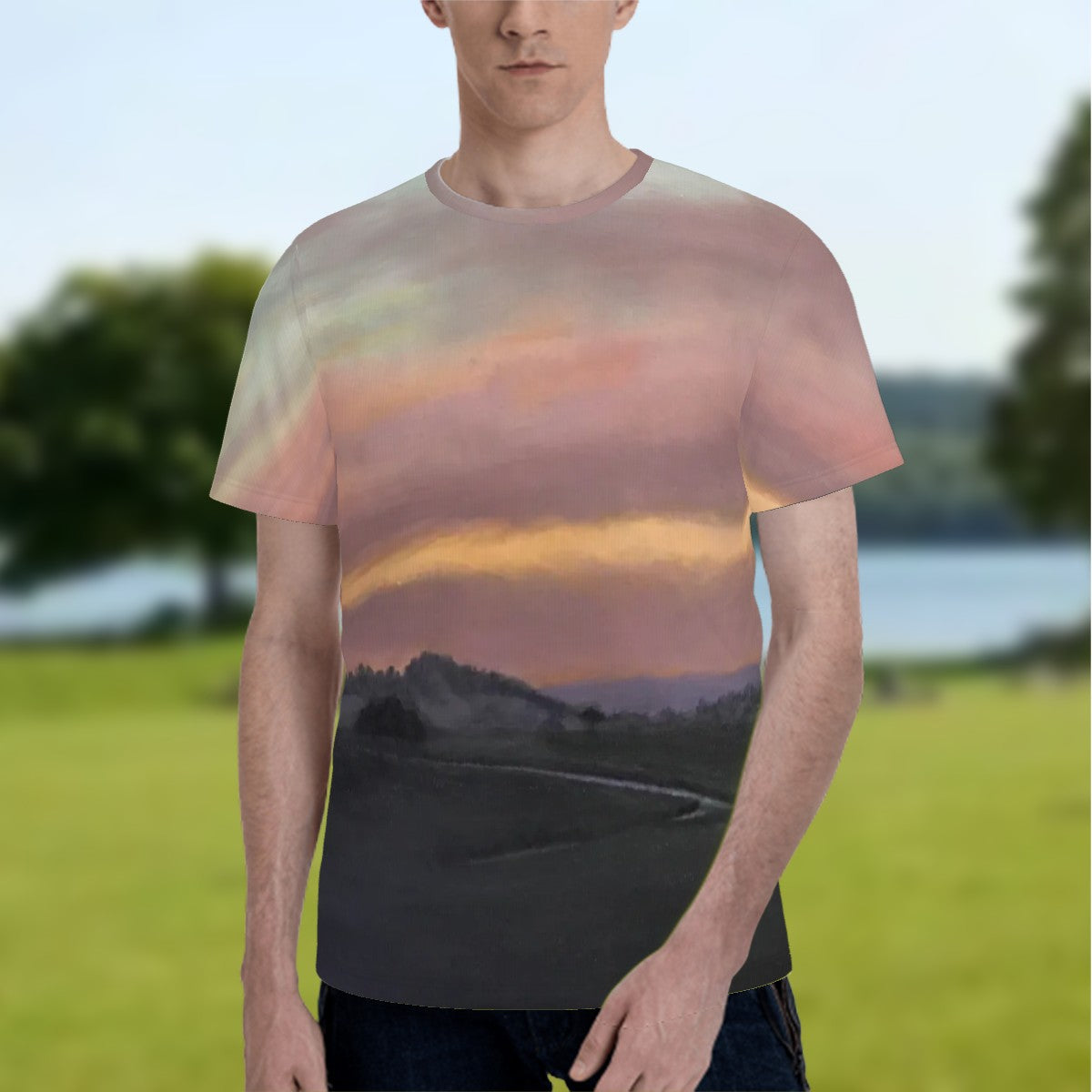Dusty Twilight Crew Neck Tee